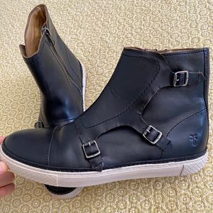 Frye Gates Triple Monk Boots